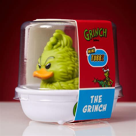 TUBBZ Mini Grinch Collectible Vinyl Rubber Duck Figure Official Dr