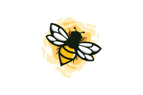 Honey Bee Logo Design Vector Graphic By Majesticlogo Creative Fabrica