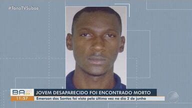 Bahia Meio Dia Feira De Santana Jovem Desaparecido Encontrado