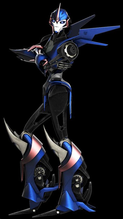 Transformers Prime Arcee Edited Render By Krrwby On Deviantart