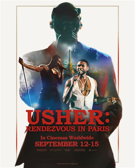 Usher Rendezvous In Paris Movie Poster 2 Of 2 Imp Awards