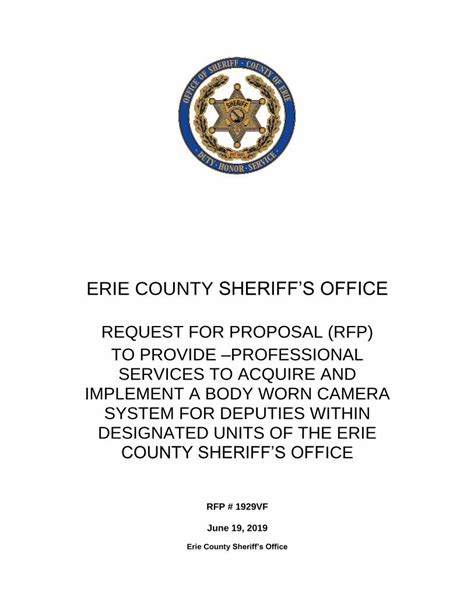 Pdf Erie County Sheriffs Office Dokumen Tips