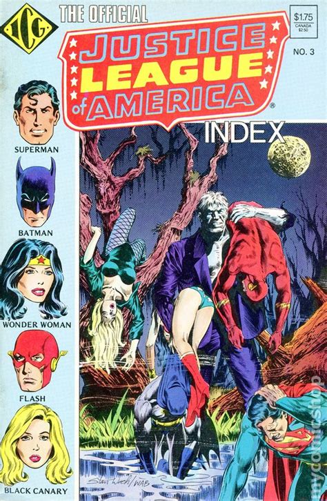 Official Justice League Of America Index 1986 Comic Books