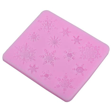 Baking Molds Lace Flower Snowflake Silicone Fondant Cake Mold Soap Chocolate Candy Mould Diy