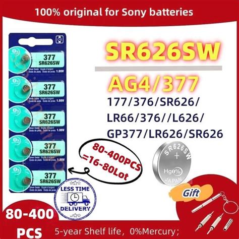 Original For Sony Ag V Button Batteries Sr Sw Sr Cell