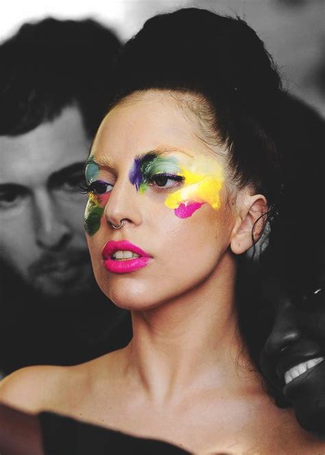 Lady Gaga / face paint | Lady gaga face, Lady gaga pictures, Lady gaga ...