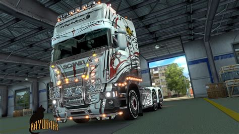 The Scania V8 Skin For Scania Truck For Euro Truck Simulator 2 Mobile