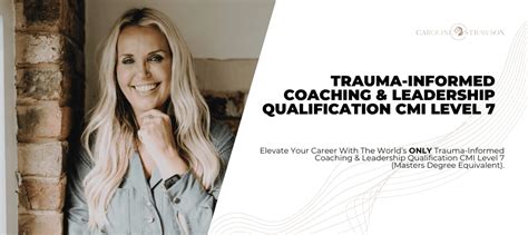 Trauma Informed Coaching Leadership Qualification Cmi Level Kicks