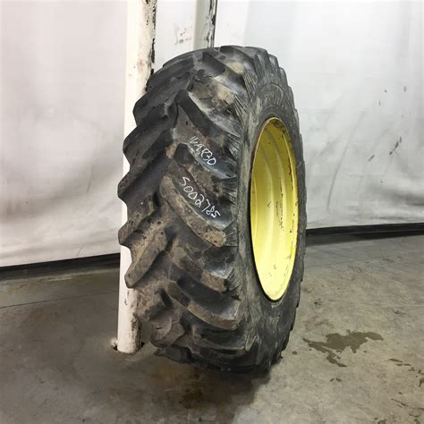 Used R Titan Farm Hi Traction Lug Radial R On Waffle Wheel