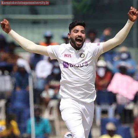 Mohammed Siraj Wiki Biography Age Height Weight Wife Girlfriend