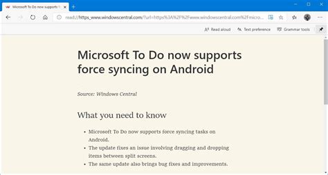 How To Use Immersive Reader On The New Microsoft Edge Browser Windows