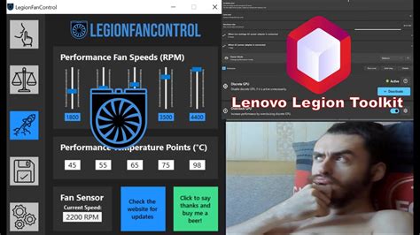 Lenovo Legion Toolkit Legion Fan Control