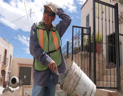 Samuel de la Cruz albañil desde hace 30 años NTR Zacatecas