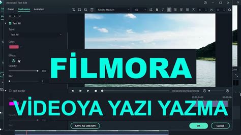 Filmora Yaz Nas L Yaz L R Videoya Yaz Ekleme V Deoya Yazi Yazma