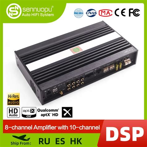 Sennuopu Kanal Araba Amplifikat R Channnel Dsp Lemci Hd Bluetooth