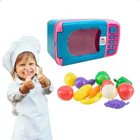 Cozinha De Brinquedo Microondas Infantil Forno Comidinha Mercadolivre