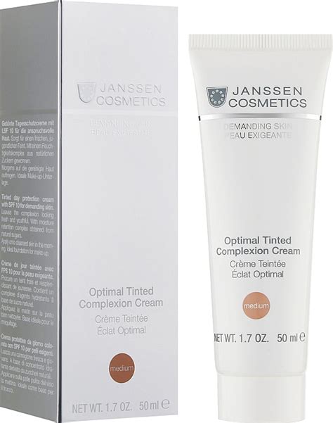 Janssen Cosmetics Optimal Tinted Complexion Cream Medium SPF 10 ...