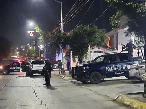 Muere Mujer En Fuego Cruzado Tras Atentado En Bar De Culiacán Hay Dos Policías Heridos Los