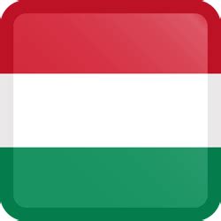 Hungary flag emoji - Country flags