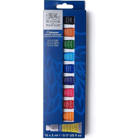 Winsor Newton Cotman Watercolour Paint Tube Set X Ml Art