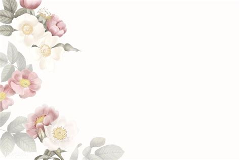 Blank elegant floral frame design | premium image by rawpixel.com ...