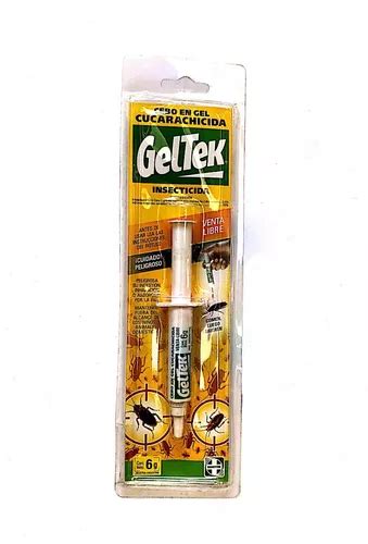 Cebo En Gel Para Cucarachas Geltek Insecticida Jeringa 6 Gr En Venta En