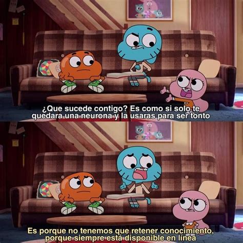 Pin de Mónica Araya Chacón en TV en 2024 Imágenes graciosas Gumball