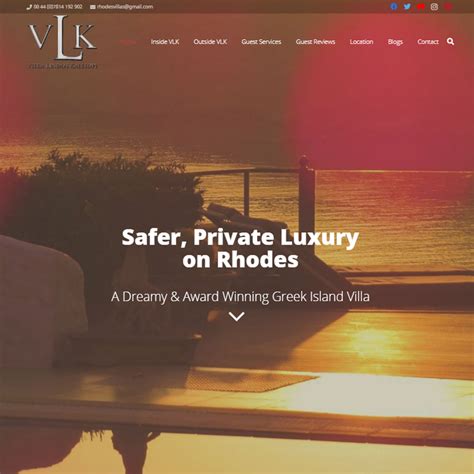 Rhodes Luxury Villas - Wrap up Web