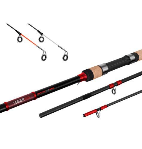 Delphin Leeder Feeder 330cm 100g 3 Piece Red Edition Method Feeder