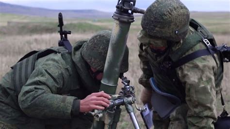 Минометные расчеты приведены в боевую готовность | Военное дело