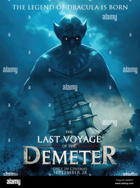 Last Voyage Of The Demeter Poster Javier Botet As Dracula 2023