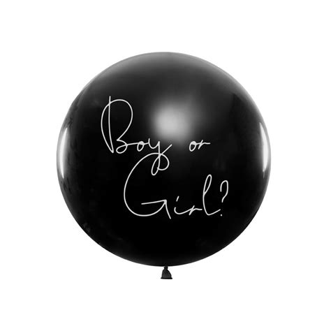 Pallone Mongolfiera Gender Reveal Girl M Boy Or Girl Con Coriandoli