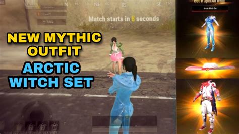 NEW MYTHIC OUTFIT ARCTIC WITCH SET PUBG MOBILE LITE MONTAGE ONEPLUS