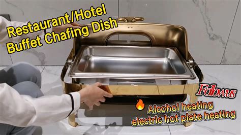 Luxury Buffet Chafing Dish In Dubai Stainless Steel Chef Litre Food