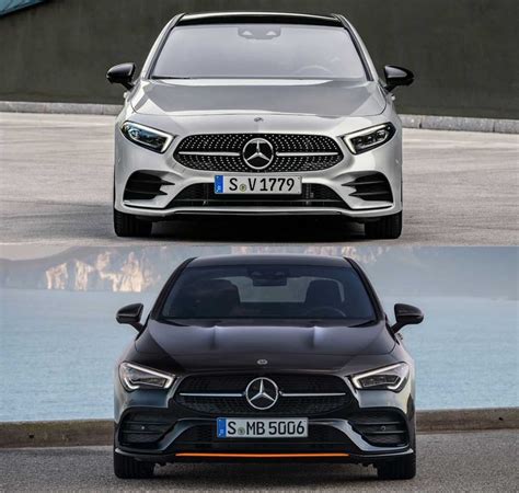 Comparativa Visual Mercedes Benz Cla Vs Clase A Sedán 2019