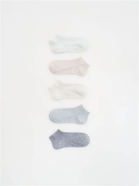 Socks 5 Pack Color Nude RESERVED 208CS 02X