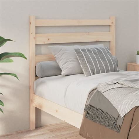 Tête de lit FYDUN A818395 A3 Bois massif Blanc Contemporain