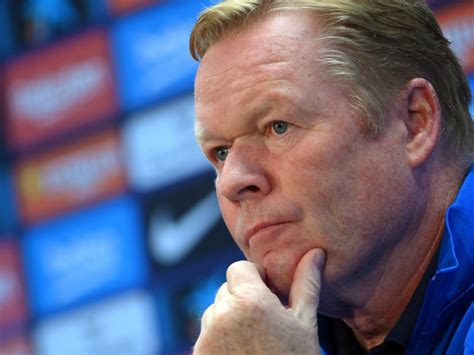 Reac Ia Lui Ronald Koeman Dup Ce Barcelona Vrea S I Taie Drastic