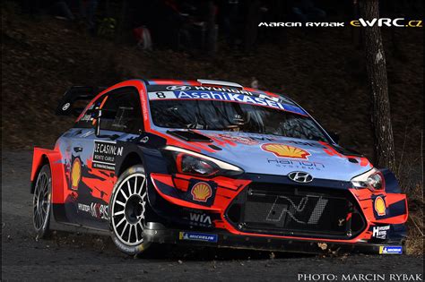 T Nak Ott J Rveoja Martin Hyundai I Coupe Wrc Rallye Automobile