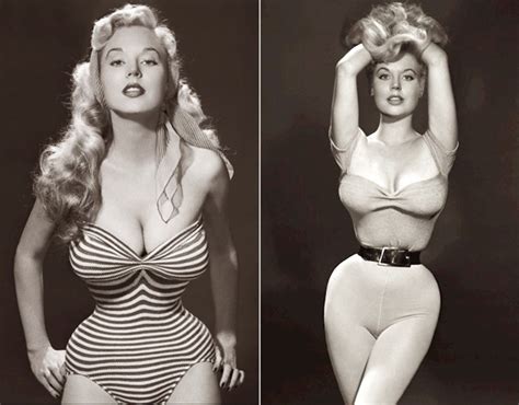 Busty 1950s Sex Symbol Betty Brosmer Flaunts Extreme Cleavage In