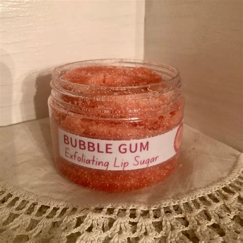 Bubble Gum Exfoliating Sugar Scrub Etsy