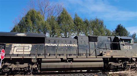 Penn Central 1073 Norfolk Southern Heritage Locomotive Youtube