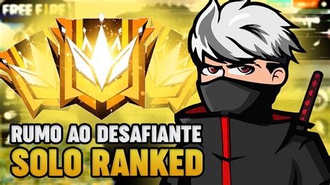 FREE FIRE AO VIVO RUMO AO DESAFIANTE CS RANQUEADO SQUAD TOP