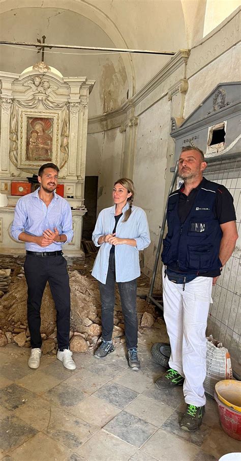 Santa Maria Delle Nevi E Iniziato Il Restauro