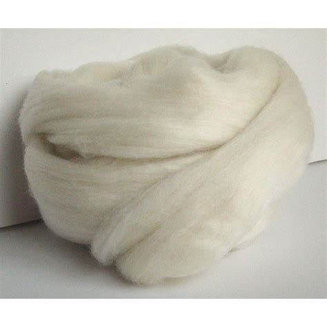 Organic Polwarth Ecru Roving Top Ecru Spinning Or Felting Fiber