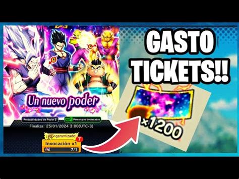 Como Conseguir Ticket Banner Un Nuevo Poder Dragon Ball Legends