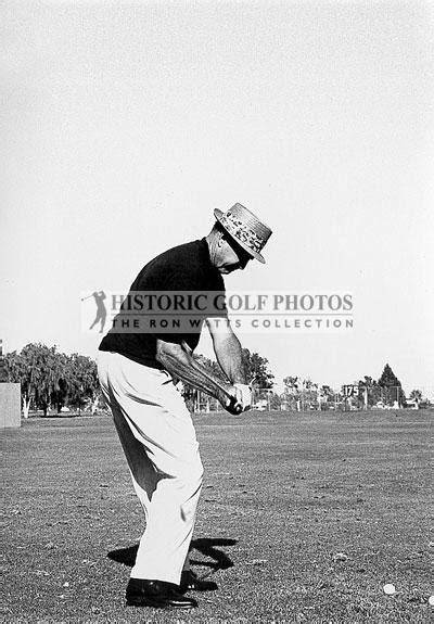 Sam Snead swing shot from sequence - Historic Golf Photos