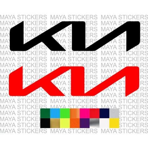 Kia Sticker Logo
