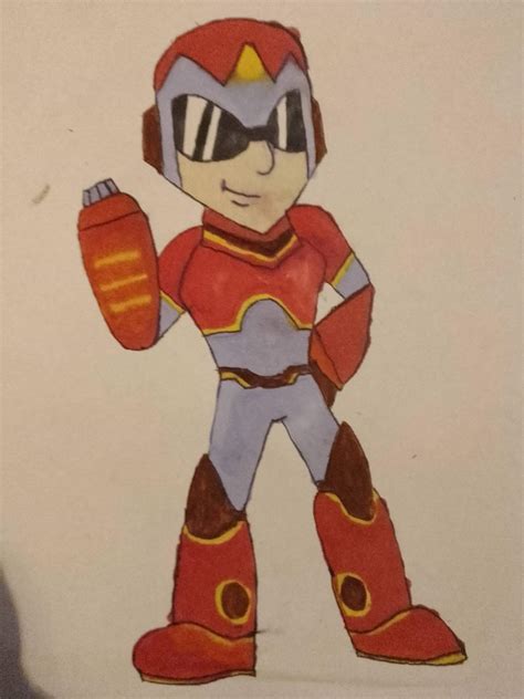 Protoman Fully Charged Megaman Amino