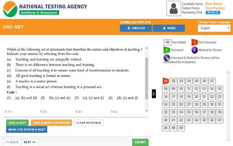 UGC NET Mock Test 2024 Paper 1 2 Free Online Test Series